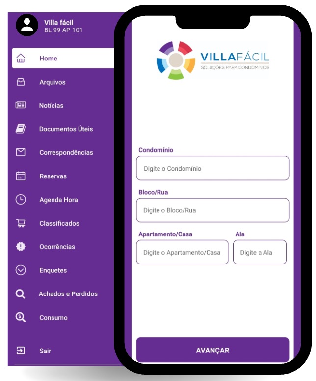Villa Fácil - Aplicativo de gestão condominial